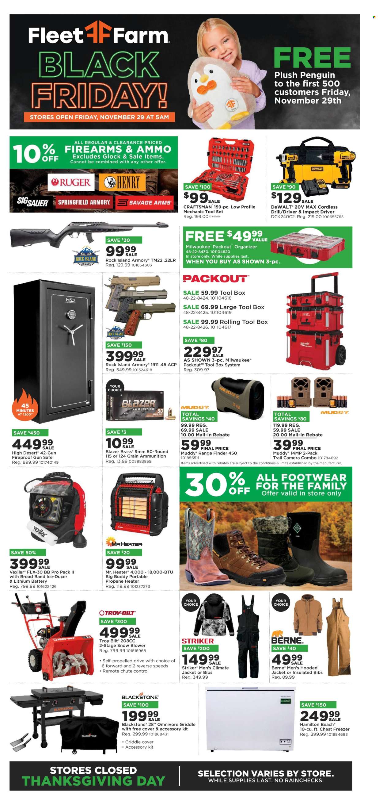 Fleet Farm ad - 11/27/2024 - 11/30/2024. Page 1