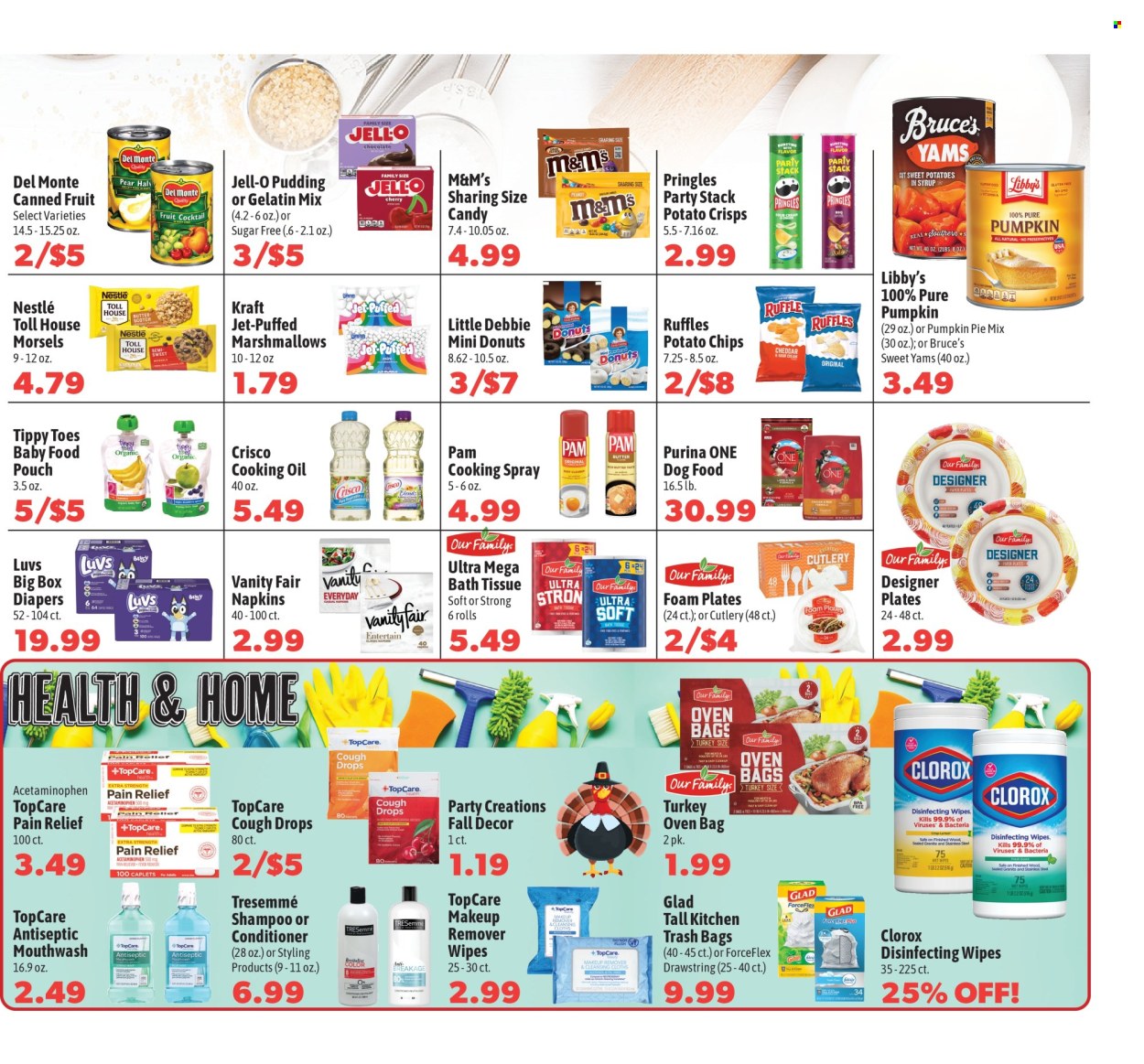 Harding's Markets ad - 11/15/2024 - 11/28/2024. Page 1