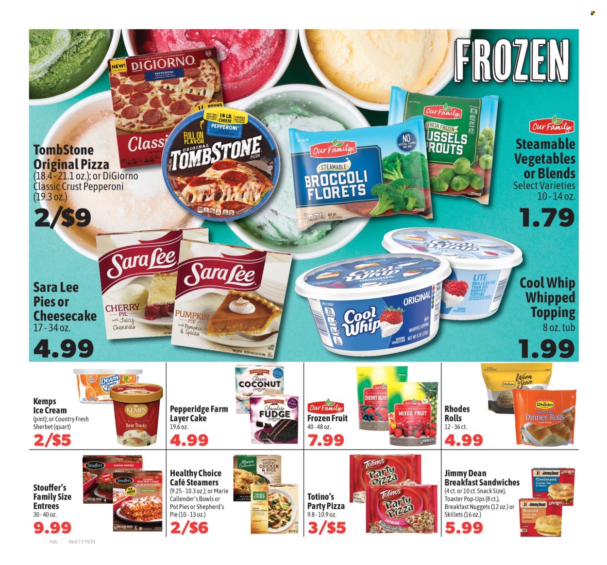 Harding's Markets ad - 11/15/2024 - 11/28/2024. Page 1