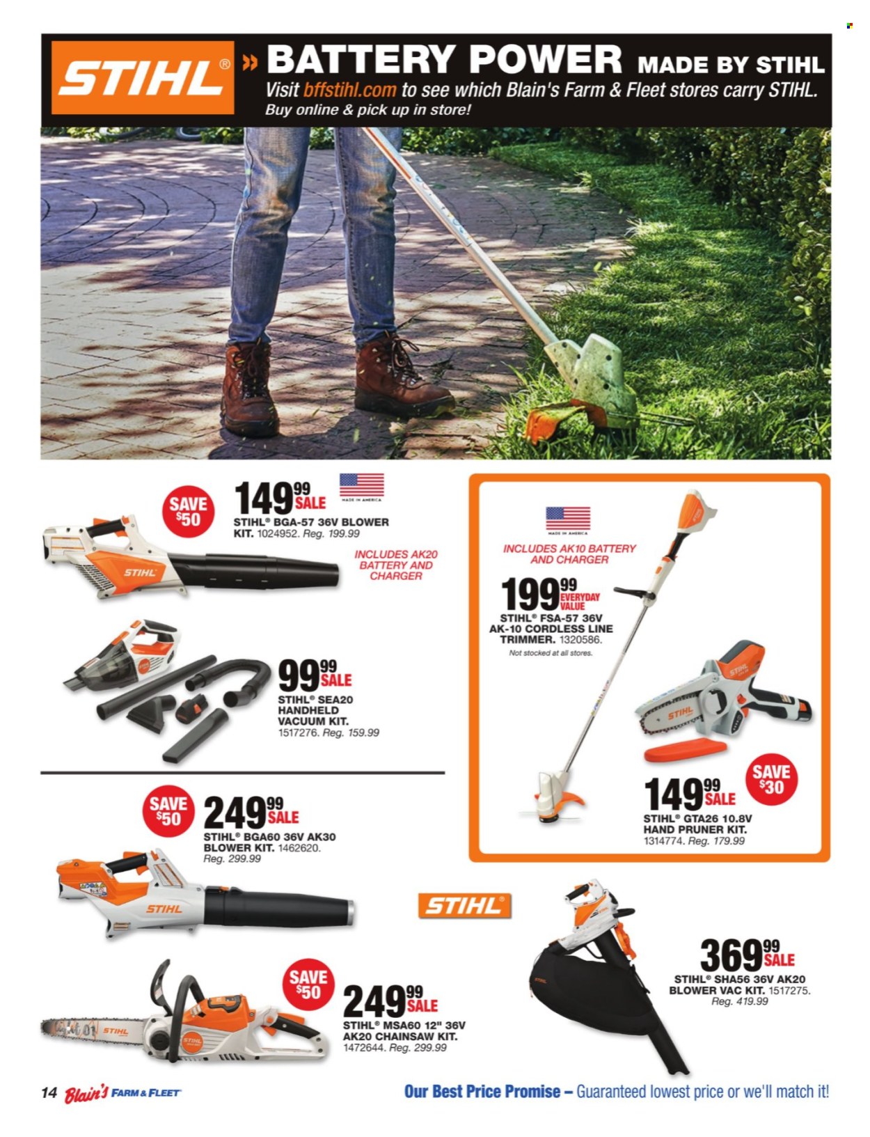 Blain's Farm & Fleet ad - 11/14/2024 - 11/27/2024. Page 1