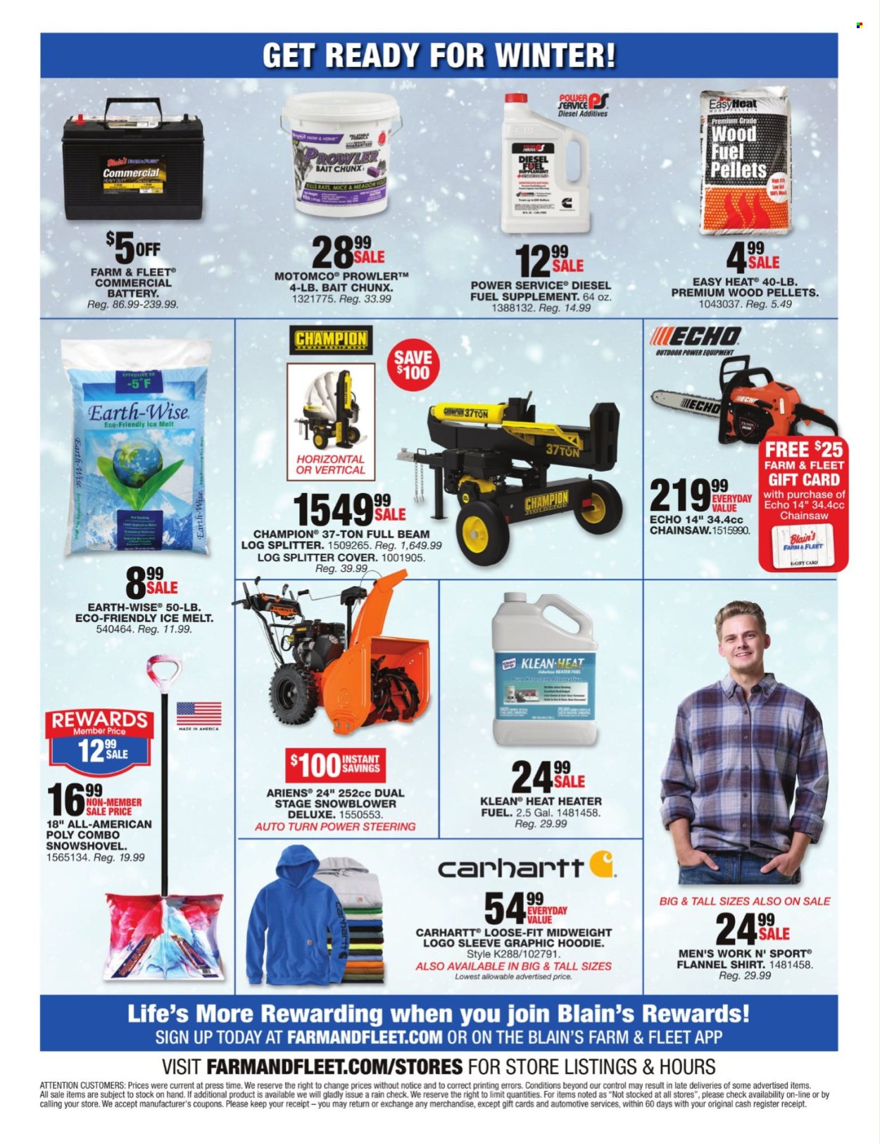 Blain's Farm & Fleet ad - 11/14/2024 - 11/27/2024. Page 1