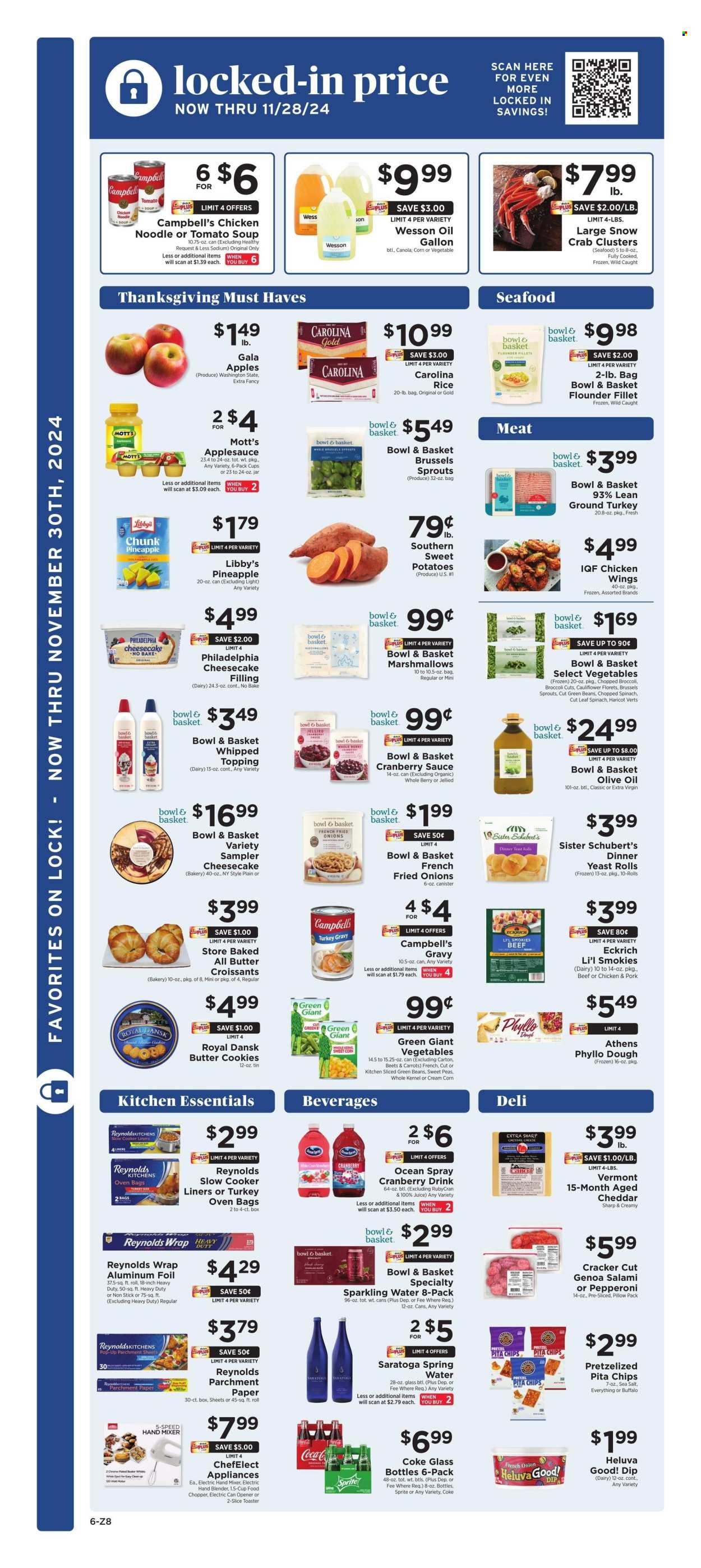 ShopRite ad - 11/15/2024 - 11/21/2024. Page 1