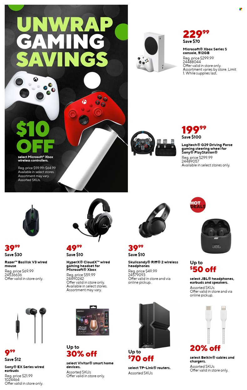 Staples ad - 11/17/2024 - 11/23/2024. Page 1