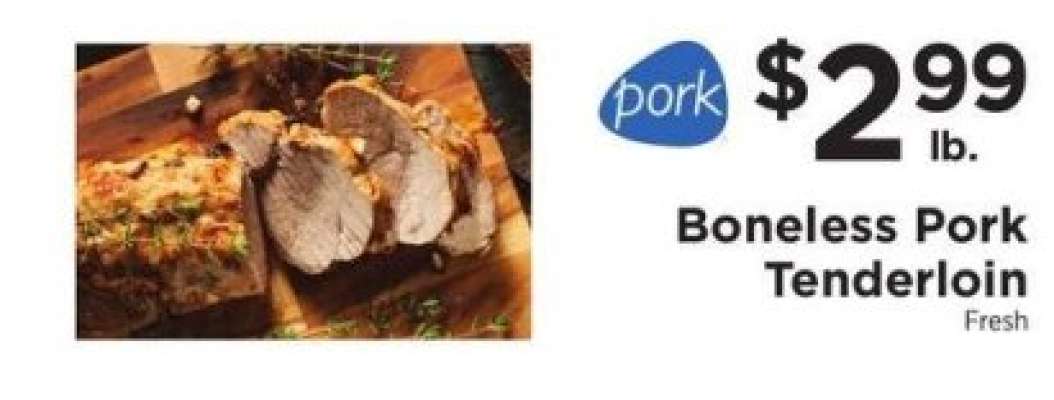 Boneless Pork Tenderloin - Fresh