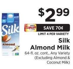 Almond Milk - 64 - fl. oz. cont., Any Variety