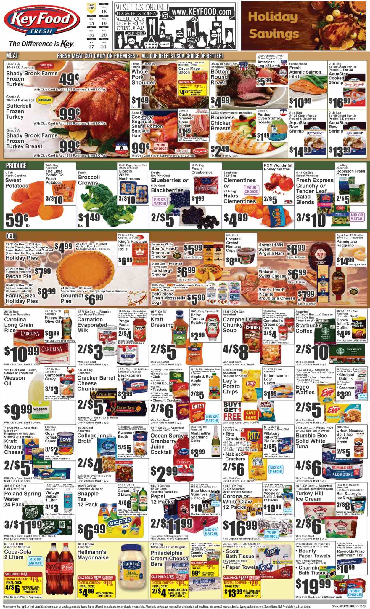 Key Food ad - 11/15/2024 - 11/21/2024. Page 1