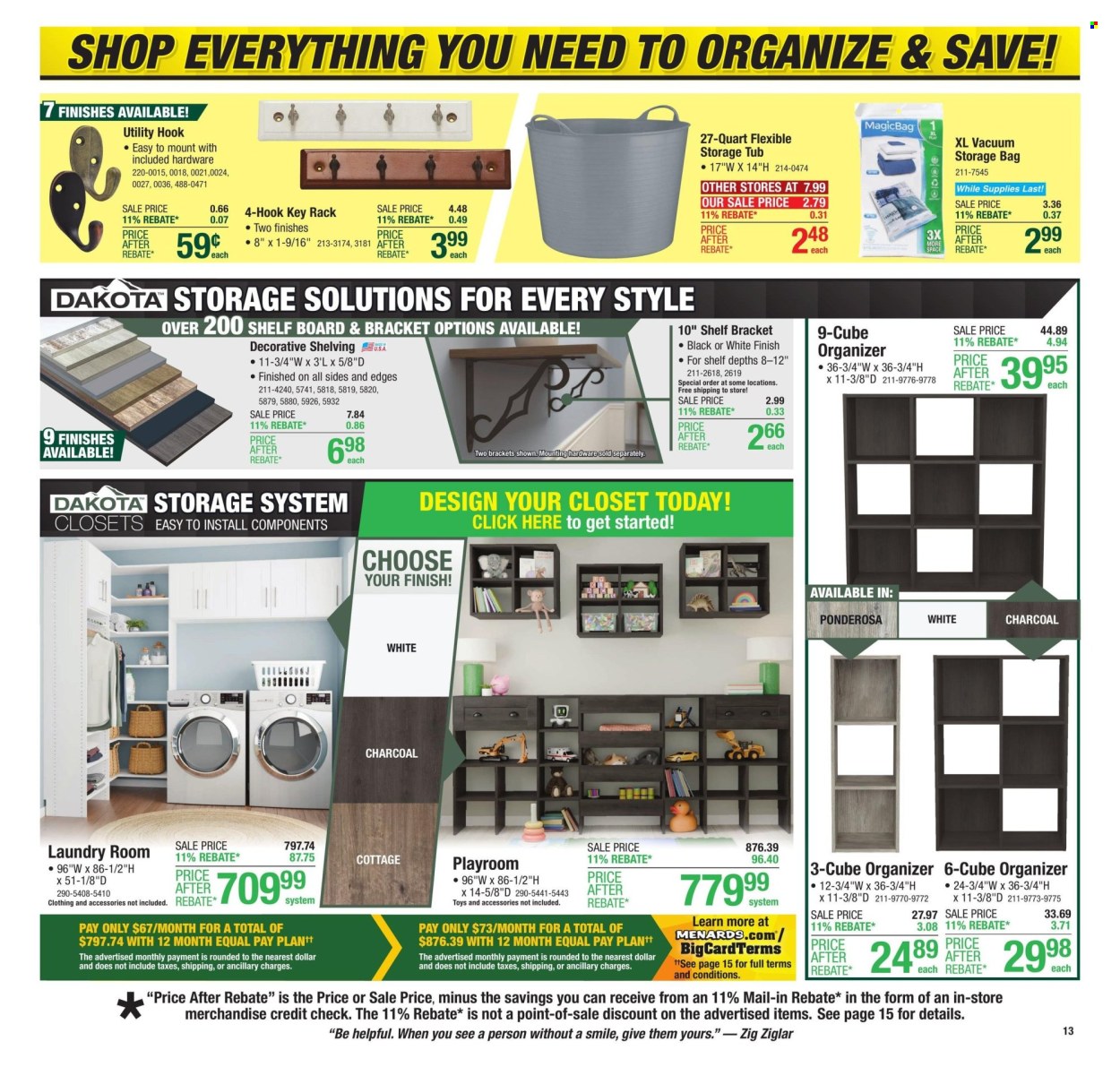 Menards ad - 11/14/2024 - 11/27/2024. Page 1