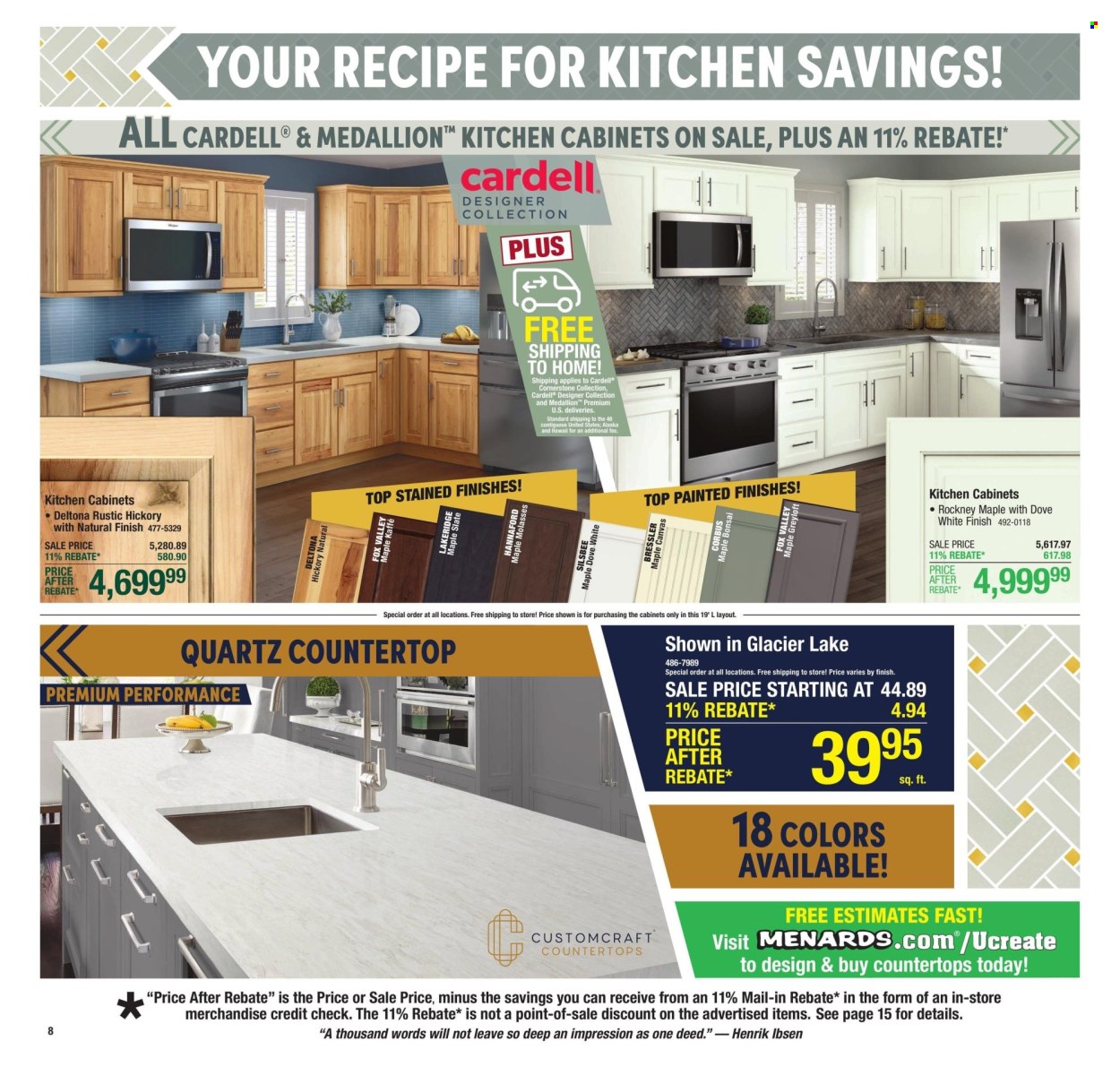 Menards ad - 11/14/2024 - 11/27/2024. Page 1