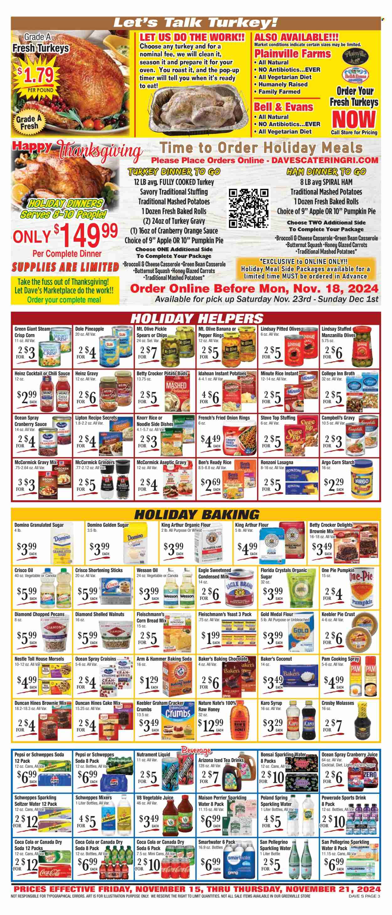 Dave's Fresh Marketplace ad - 11/15/2024 - 11/21/2024. Page 1