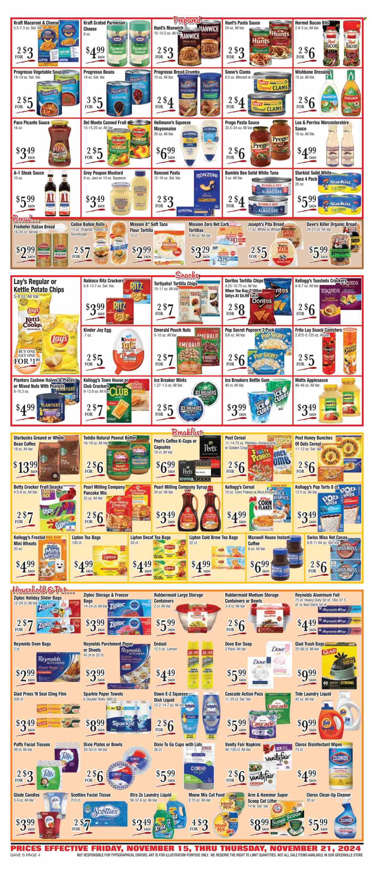 Dave's Fresh Marketplace ad - 11/15/2024 - 11/21/2024. Page 1