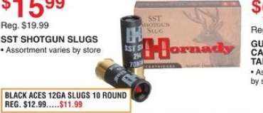 HORNADY SST SHOTGUN SLUGS