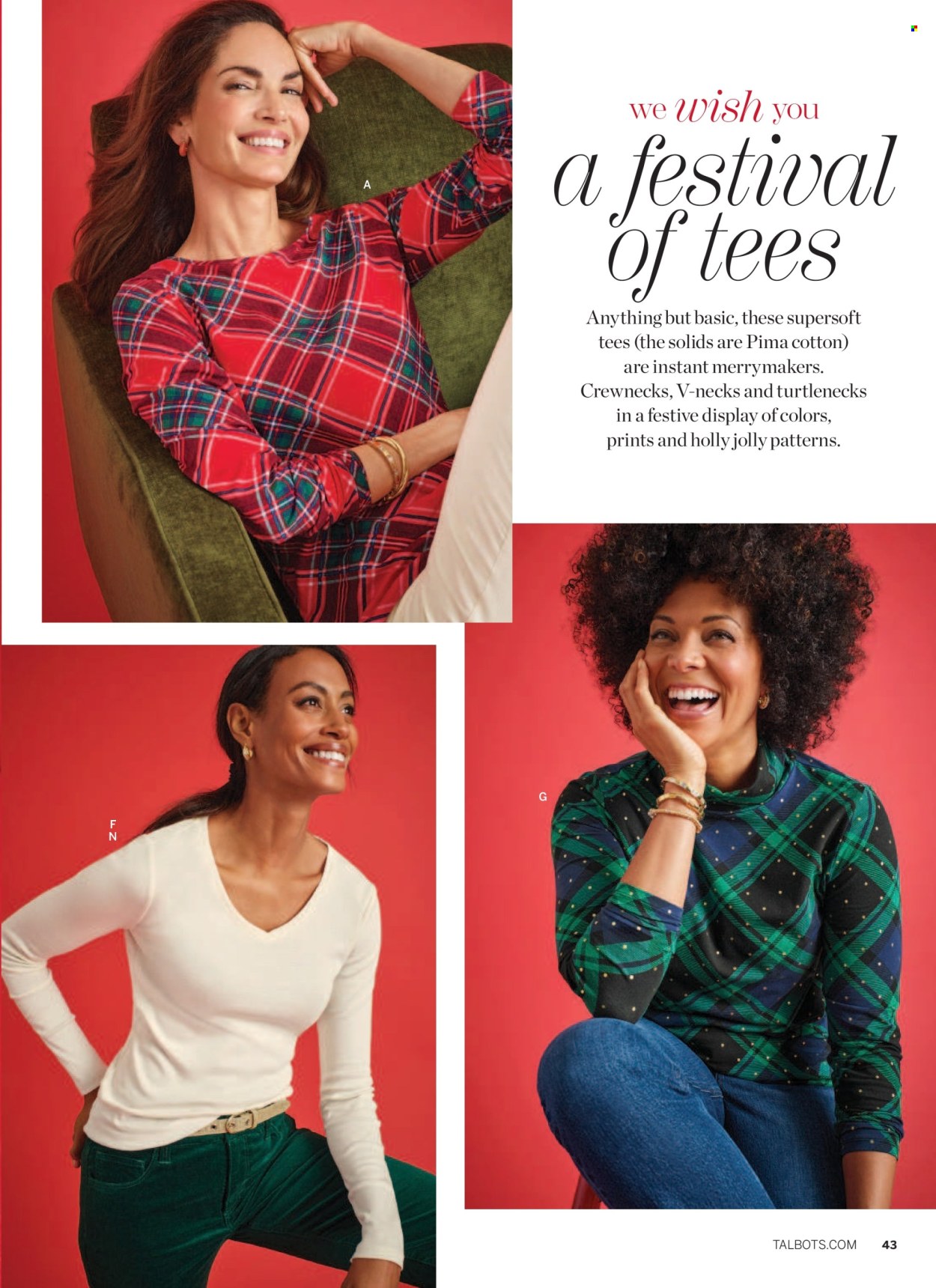 Talbots ad - 12/01/2024 - 12/31/2024. Page 1