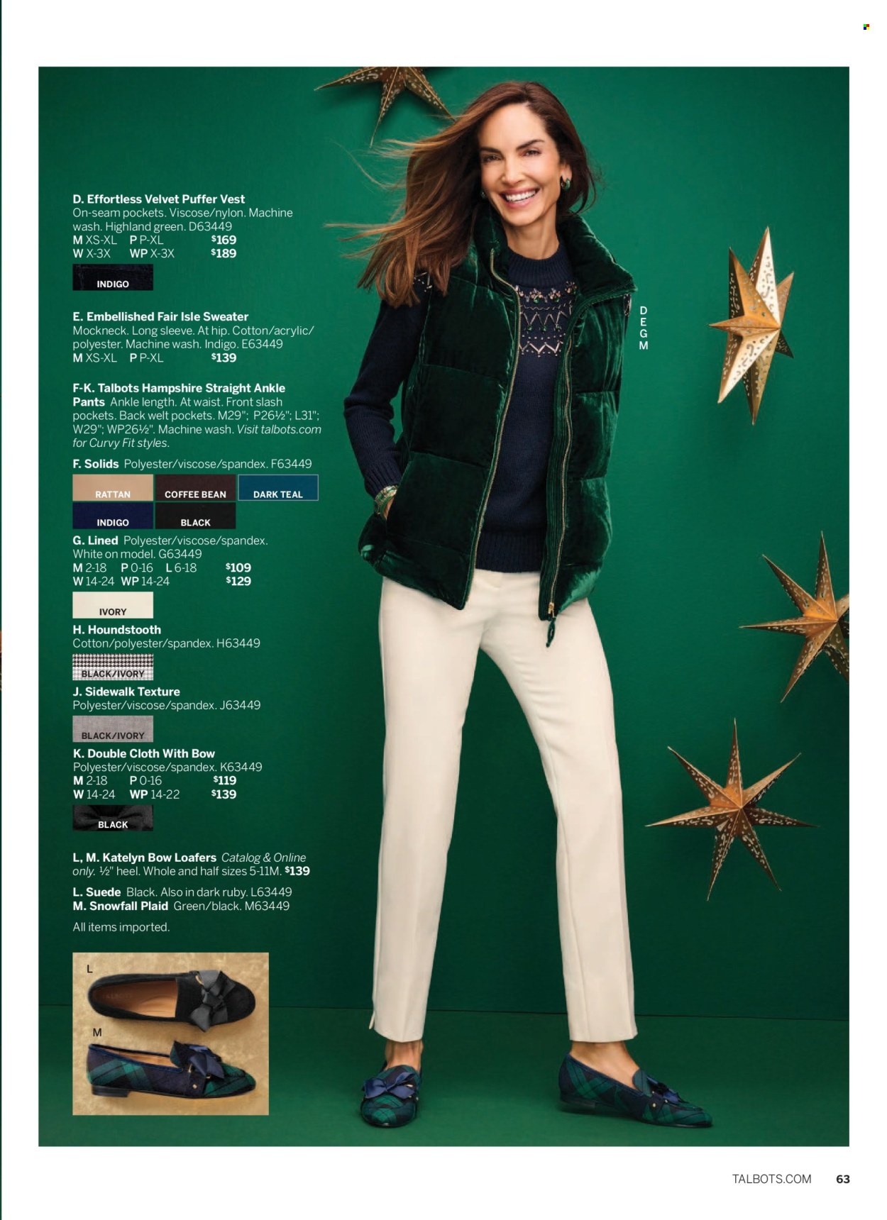 Talbots ad - 12/01/2024 - 12/31/2024. Page 1