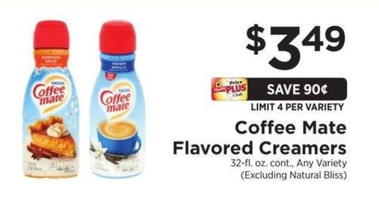 Flavored Creamers - 32-fl. oz. cont., Any Variety