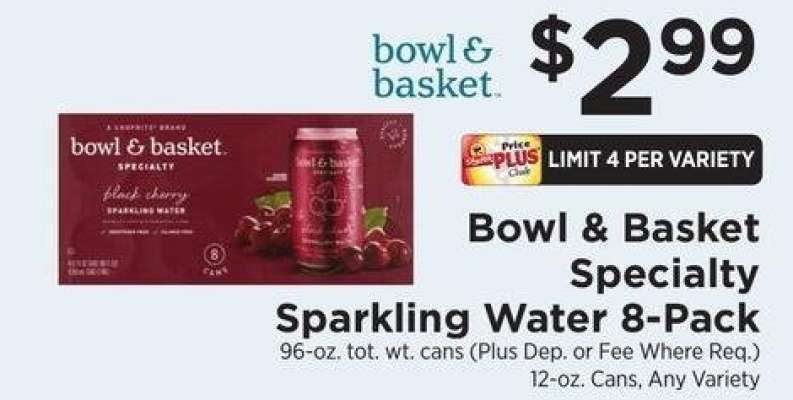 Specialty Sparkling Water 8-Pack - - oz. Cans, Any Variety