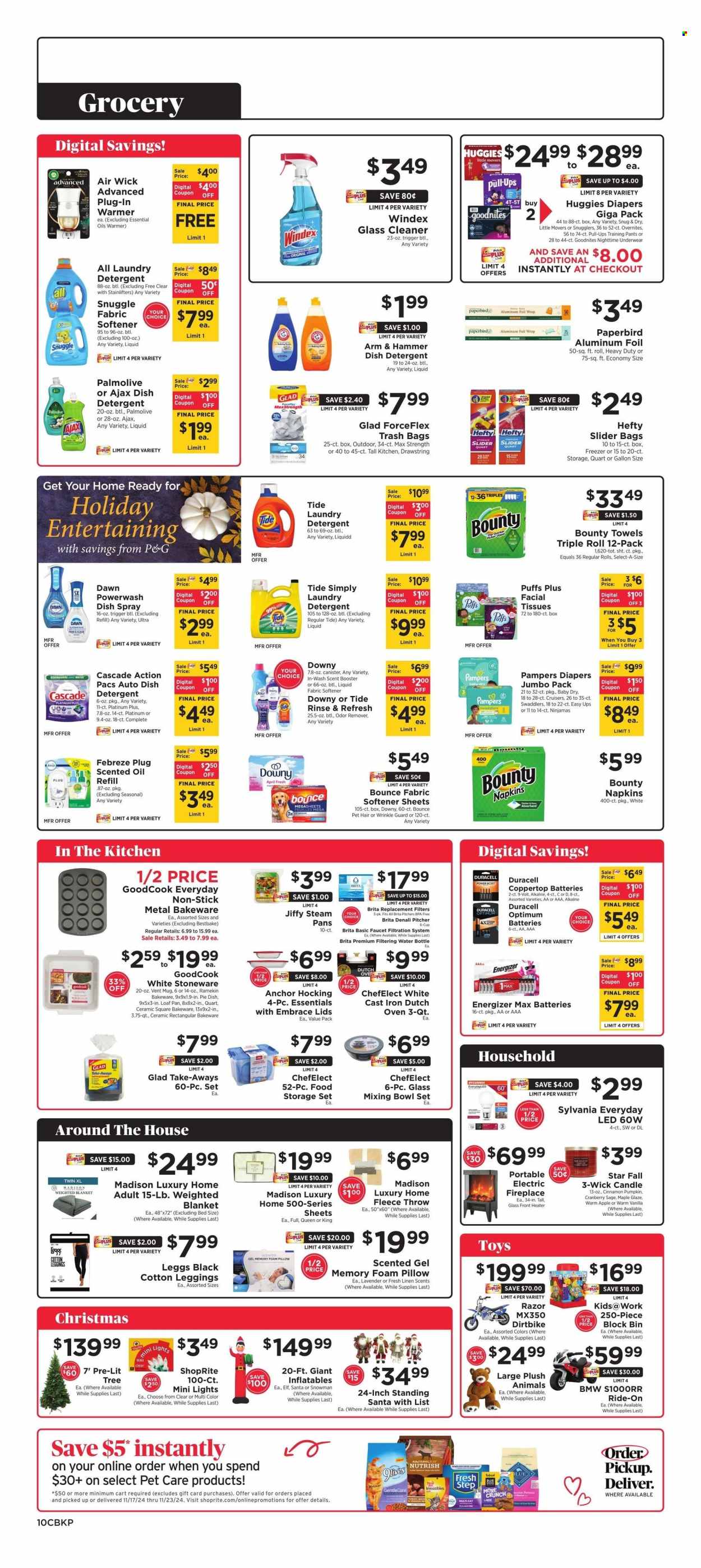 ShopRite ad - 11/17/2024 - 11/23/2024. Page 1