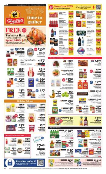 ShopRite Flyer - 11/17/2024 - 11/23/2024.