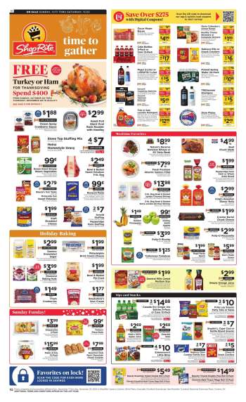 ShopRite Flyer - 11/17/2024 - 11/23/2024.