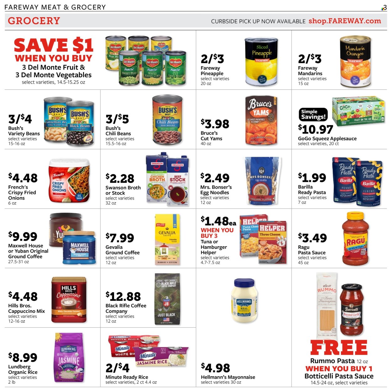 Fareway ad - 11/18/2024 - 11/23/2024. Page 1