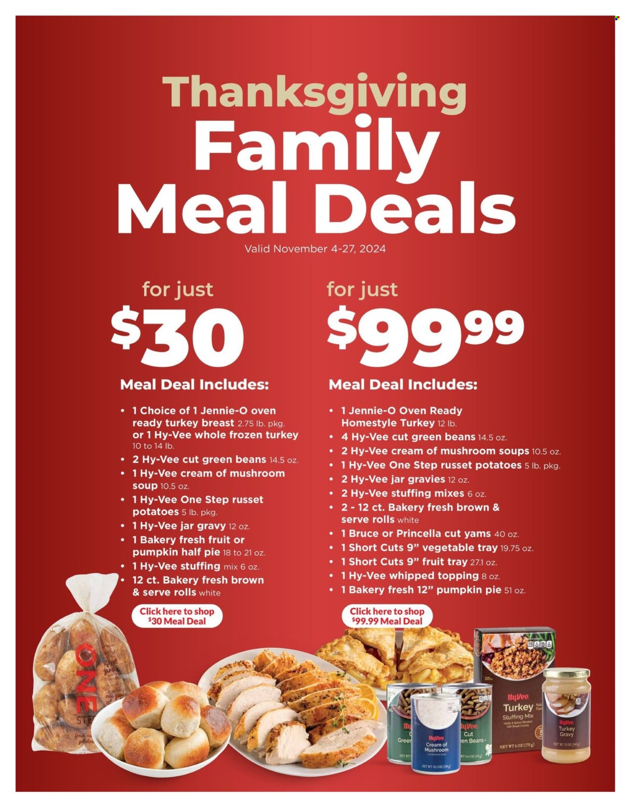 Hy-Vee ad - 11/18/2024 - 11/28/2024. Page 1