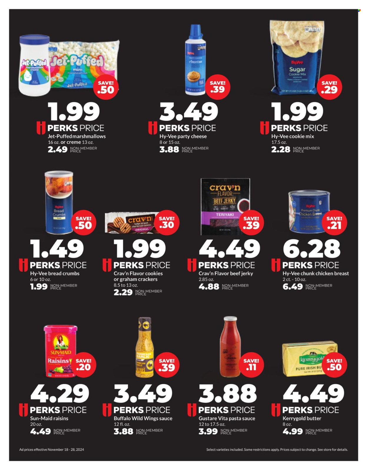 Hy-Vee ad - 11/18/2024 - 11/28/2024. Page 1