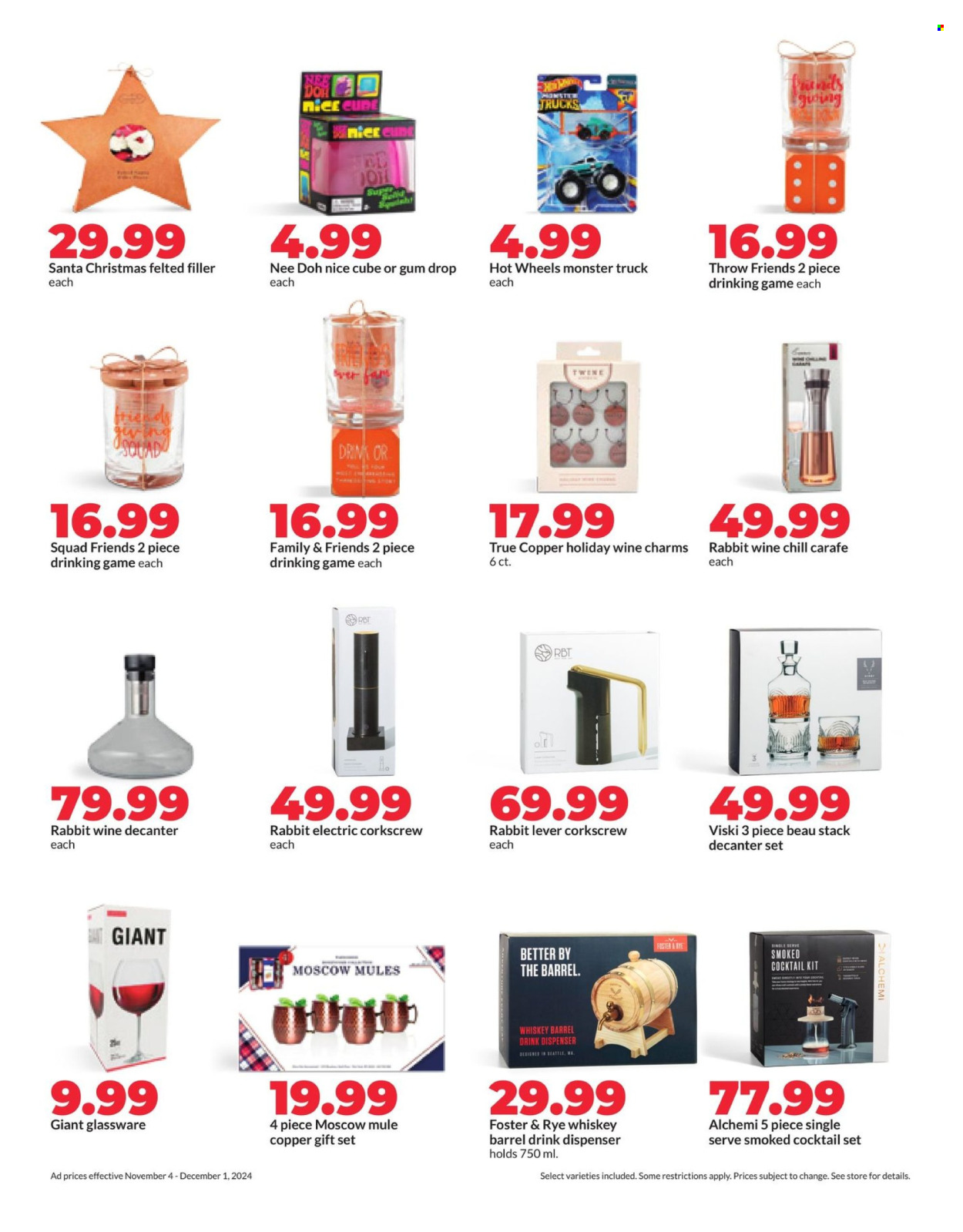 Hy-Vee ad - 11/18/2024 - 11/28/2024. Page 1