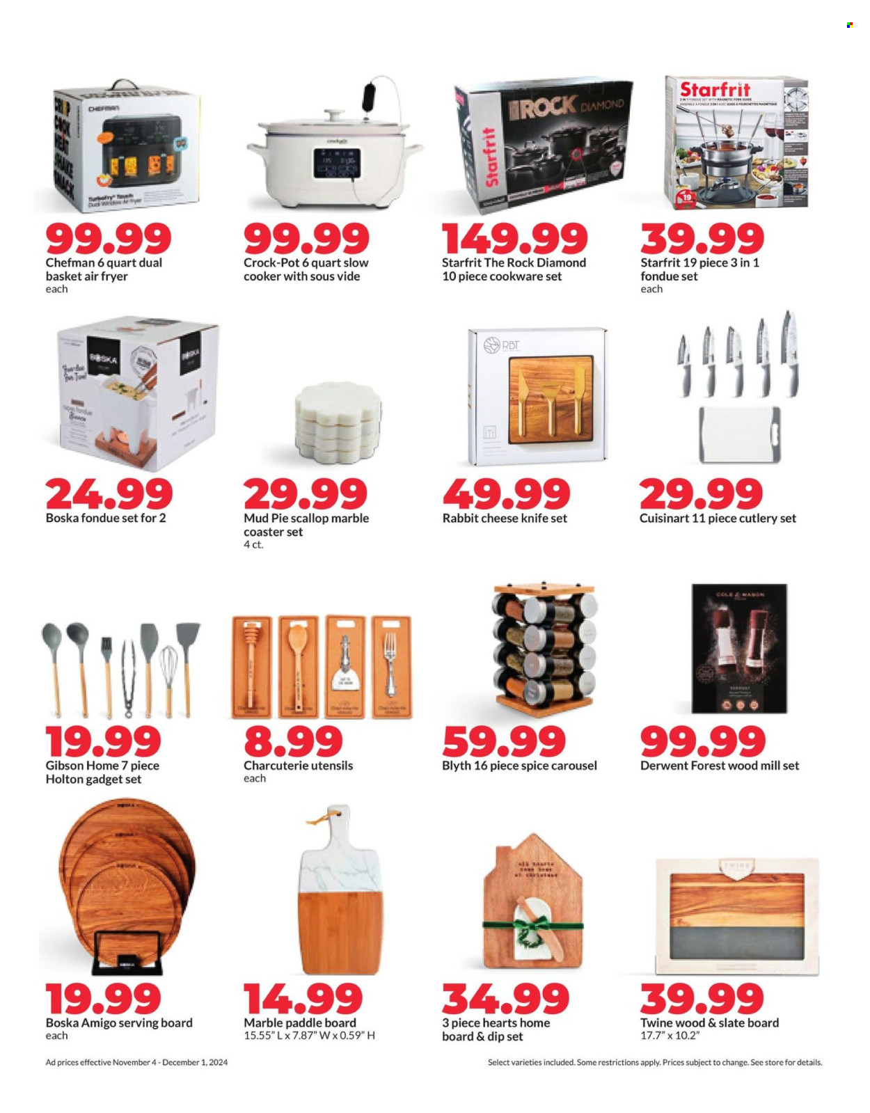 Hy-Vee ad - 11/18/2024 - 11/28/2024. Page 1