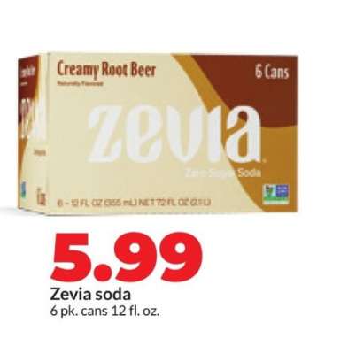 Zevia Soda