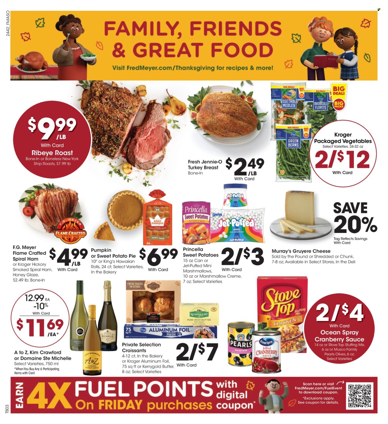 Fred Meyer ad - 11/20/2024 - 11/28/2024. Page 1