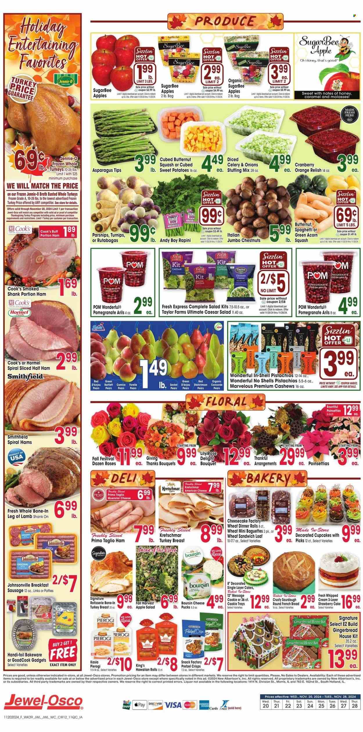 Jewel Osco ad - 11/20/2024 - 11/26/2024. Page 1