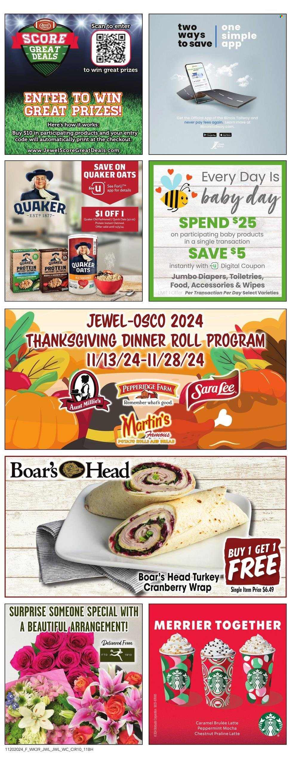 Jewel Osco ad - 11/20/2024 - 11/26/2024. Page 1