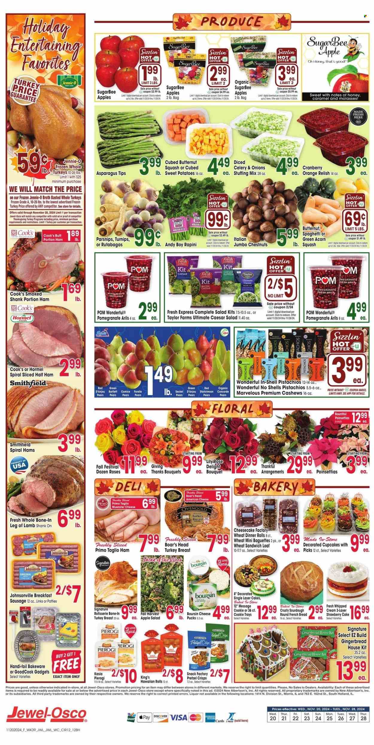 Jewel Osco ad - 11/20/2024 - 11/26/2024. Page 1