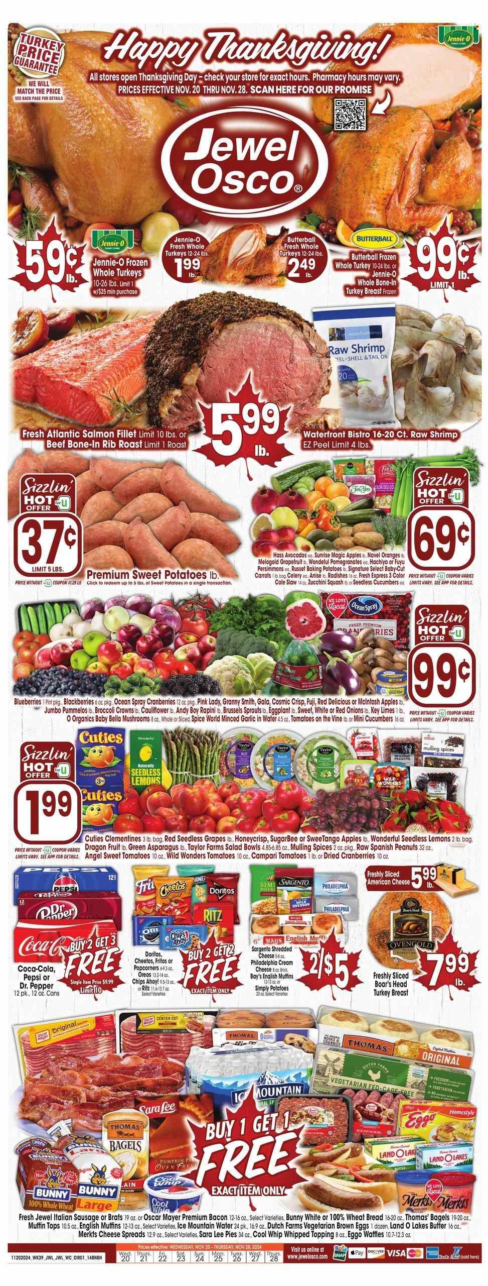 Jewel Osco ad - 11/20/2024 - 11/26/2024. Page 1