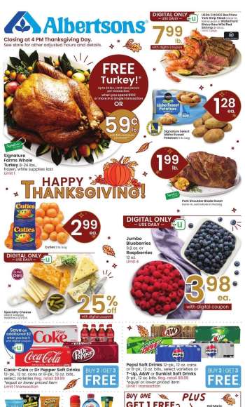 Albertsons Flyer - 11/20/2024 - 11/28/2024.