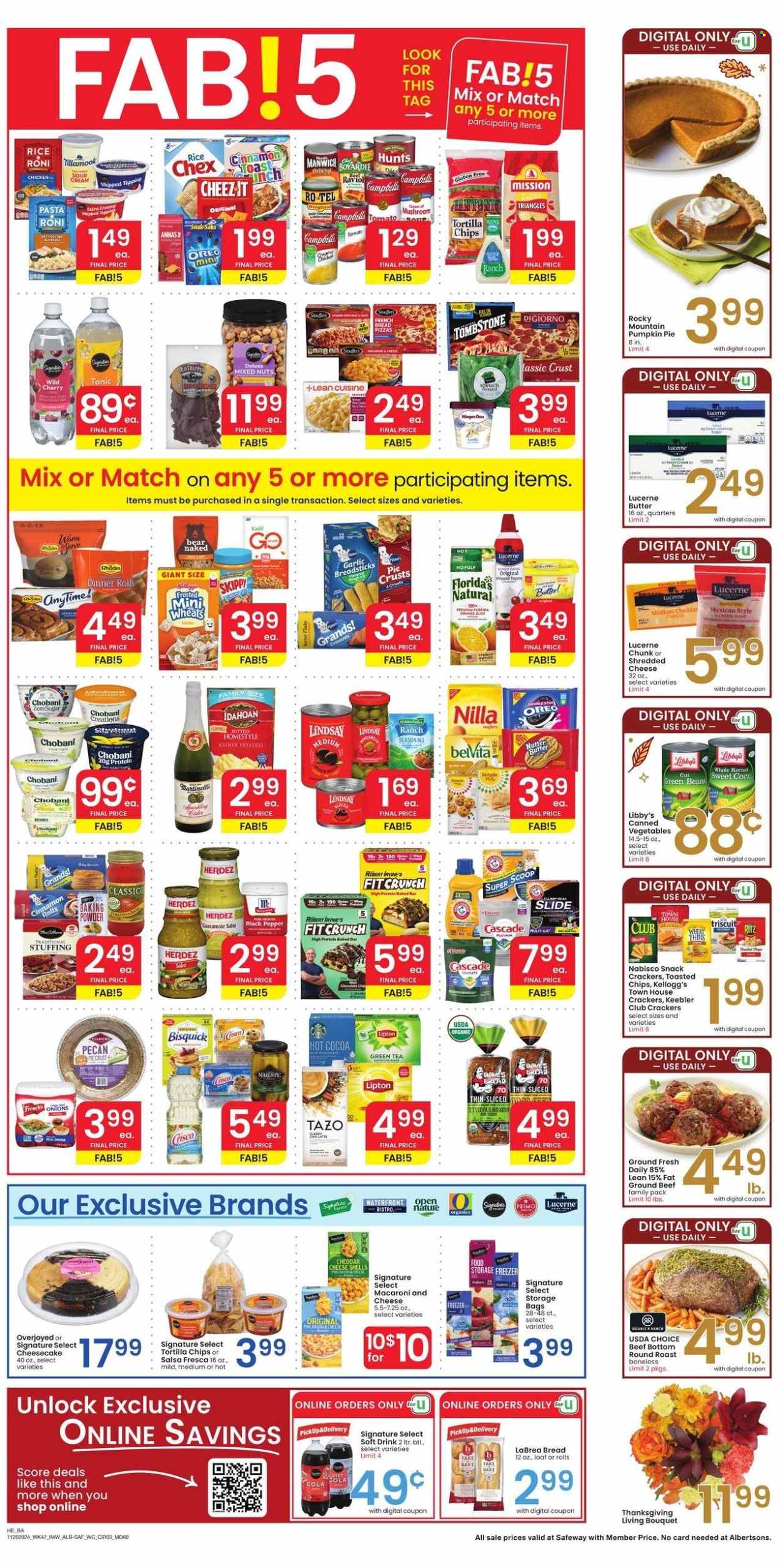 Safeway ad - 11/20/2024 - 11/26/2024. Page 1