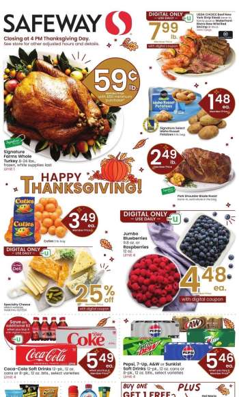 Safeway Flyer - 11/20/2024 - 11/26/2024.