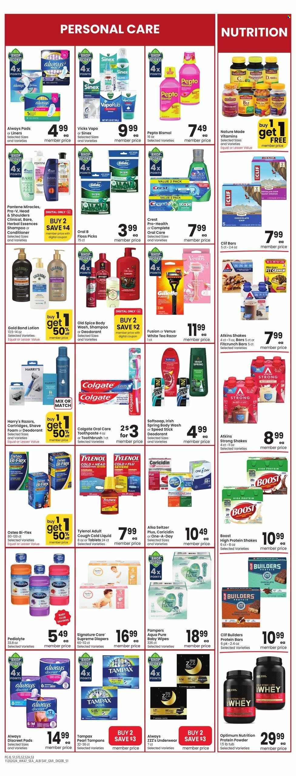 Safeway ad - 11/20/2024 - 11/28/2024. Page 1