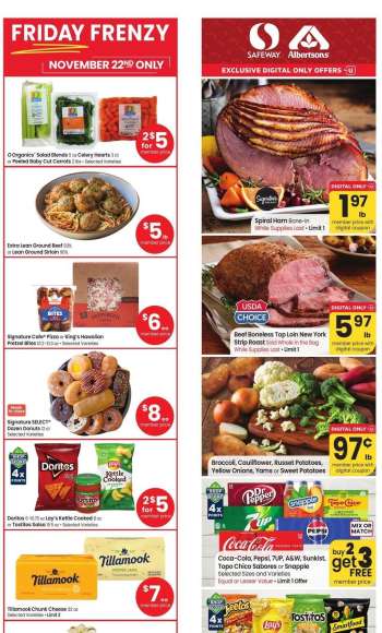 Safeway Flyer - 11/20/2024 - 11/28/2024.