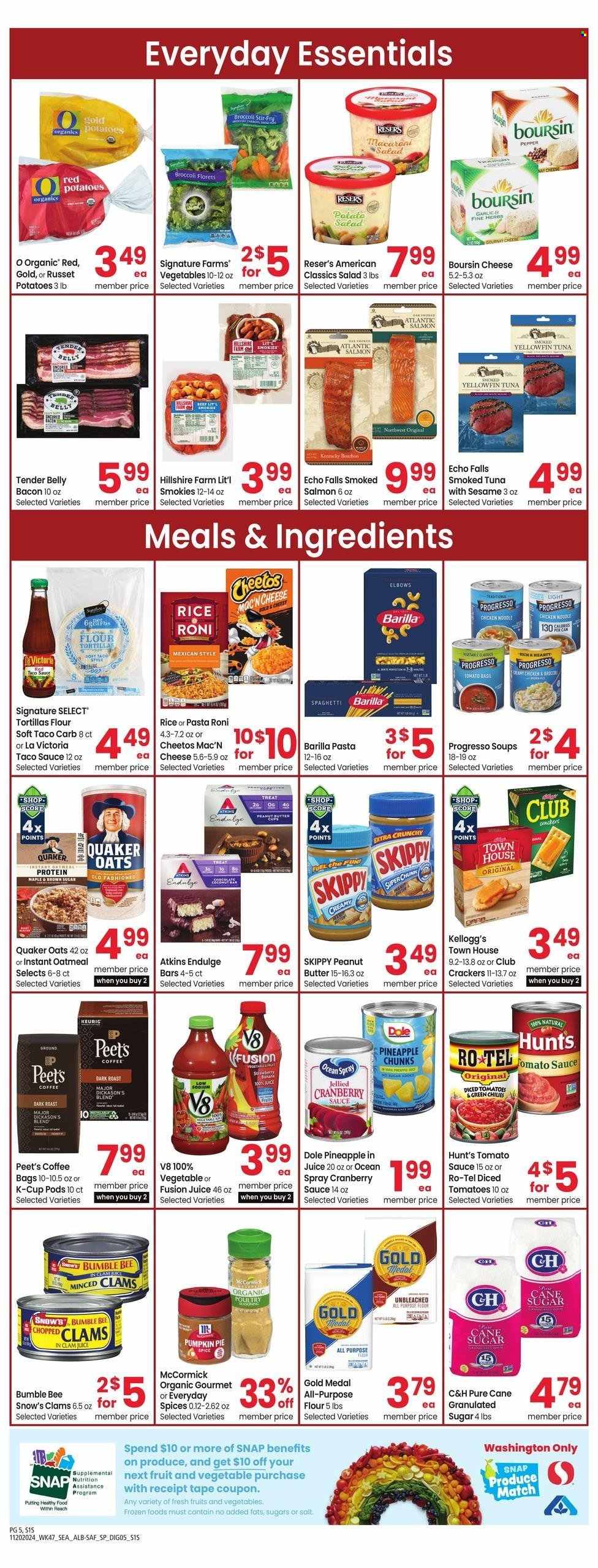 Safeway ad - 11/20/2024 - 11/28/2024. Page 1