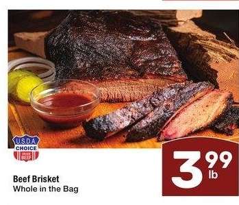 Beef Brisket - Whole in the Bag