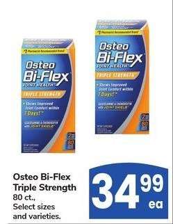 Osteo Bi-Flex Triple Strength - 80 ct., Select sizes and varieties.