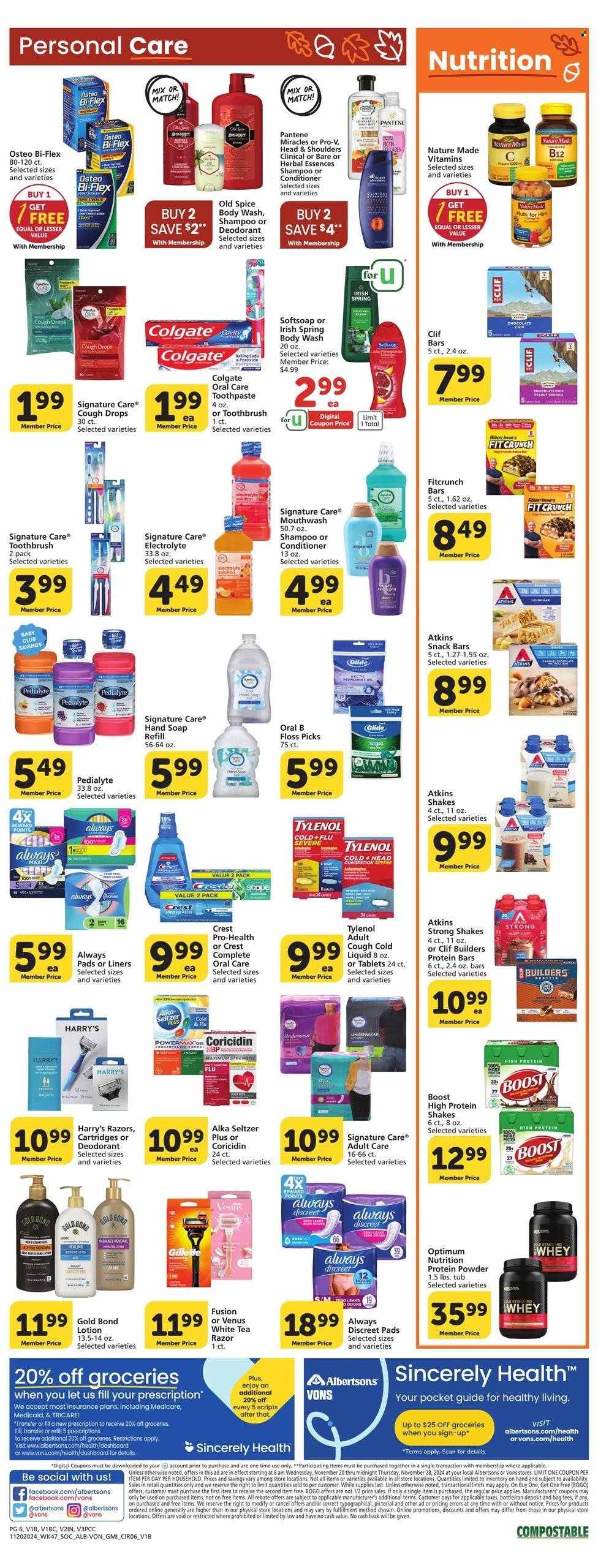 Vons ad - 11/20/2024 - 11/28/2024. Page 1