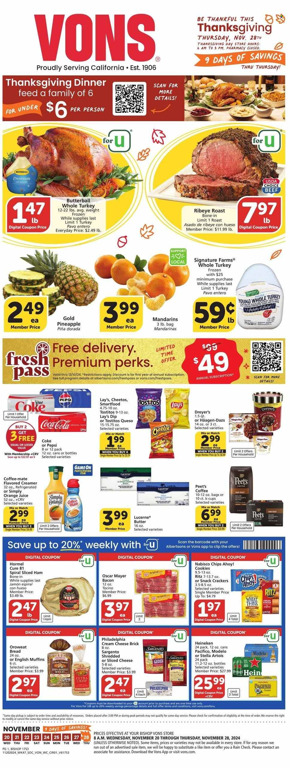 Vons ad - 11/20/2024 - 11/28/2024. Page 1