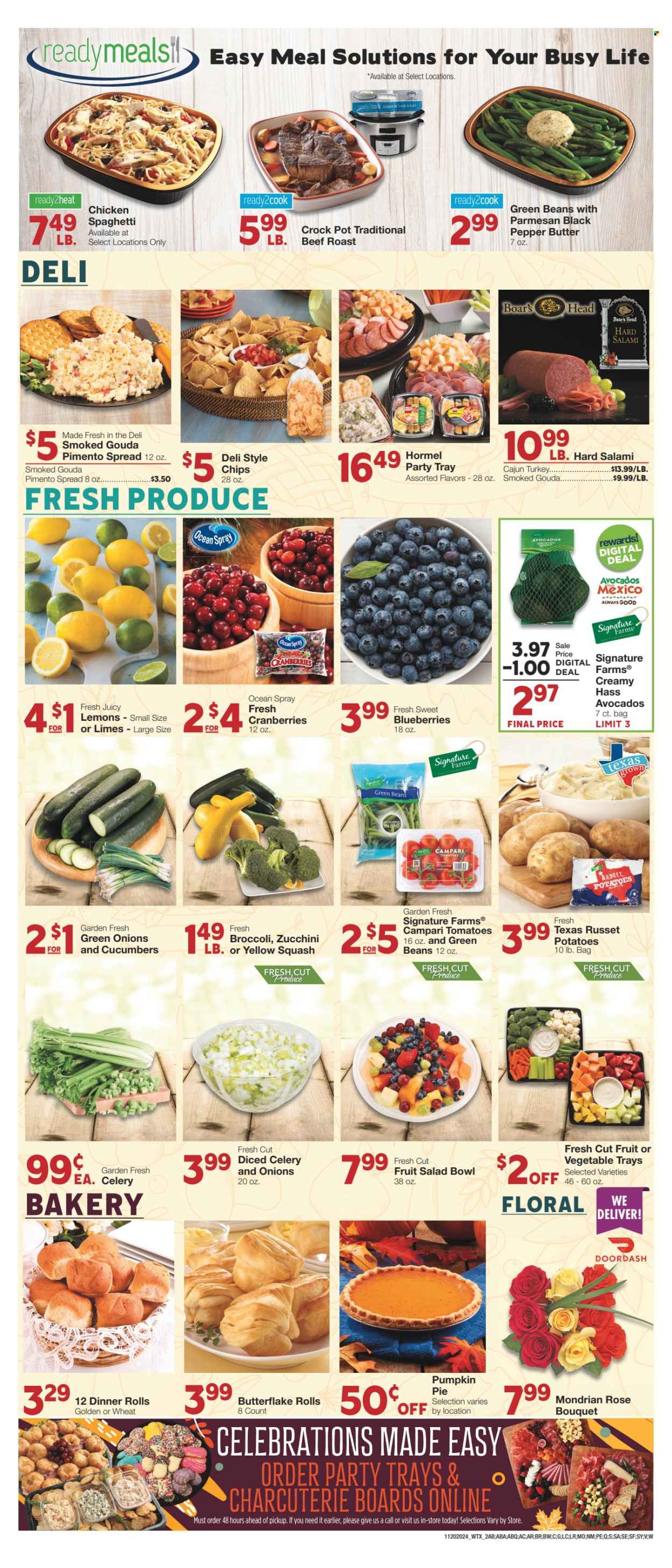 United Supermarkets ad - 11/20/2024 - 11/27/2024. Page 1