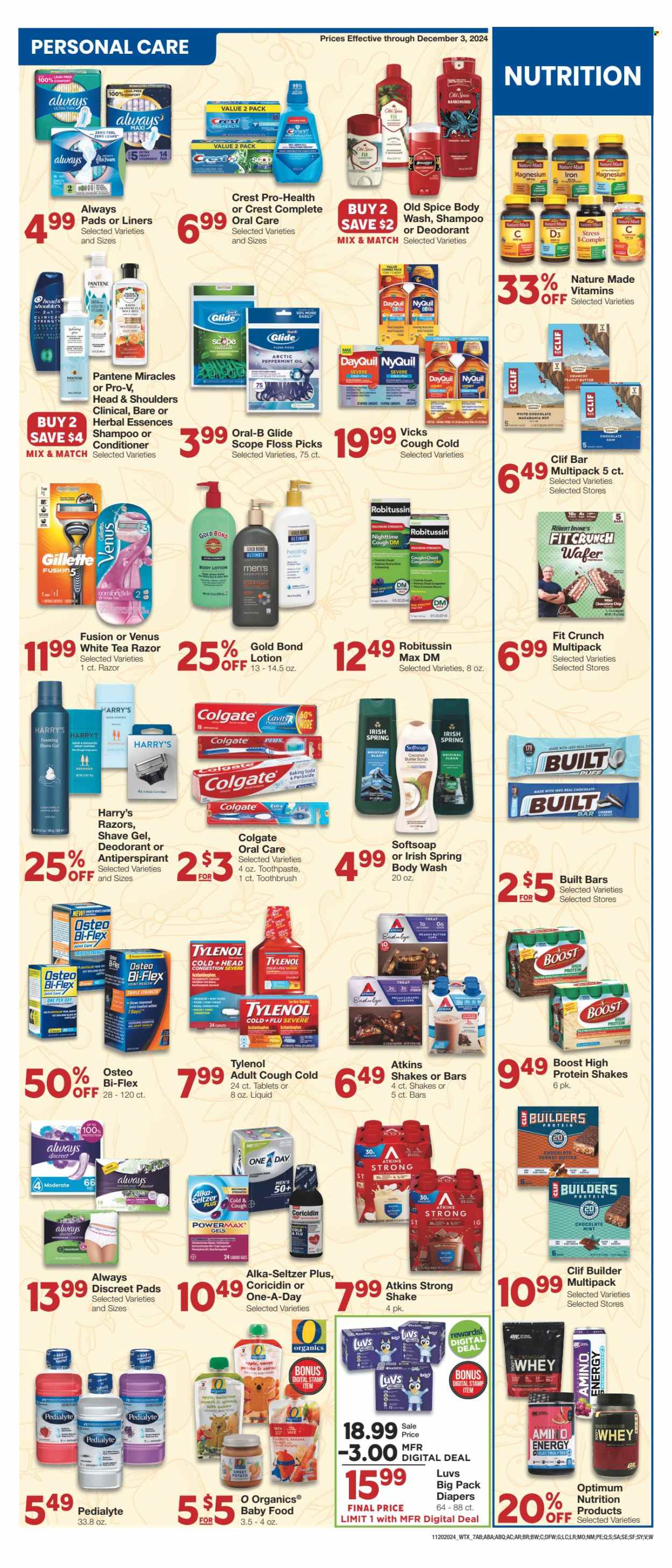 United Supermarkets ad - 11/20/2024 - 11/27/2024. Page 1