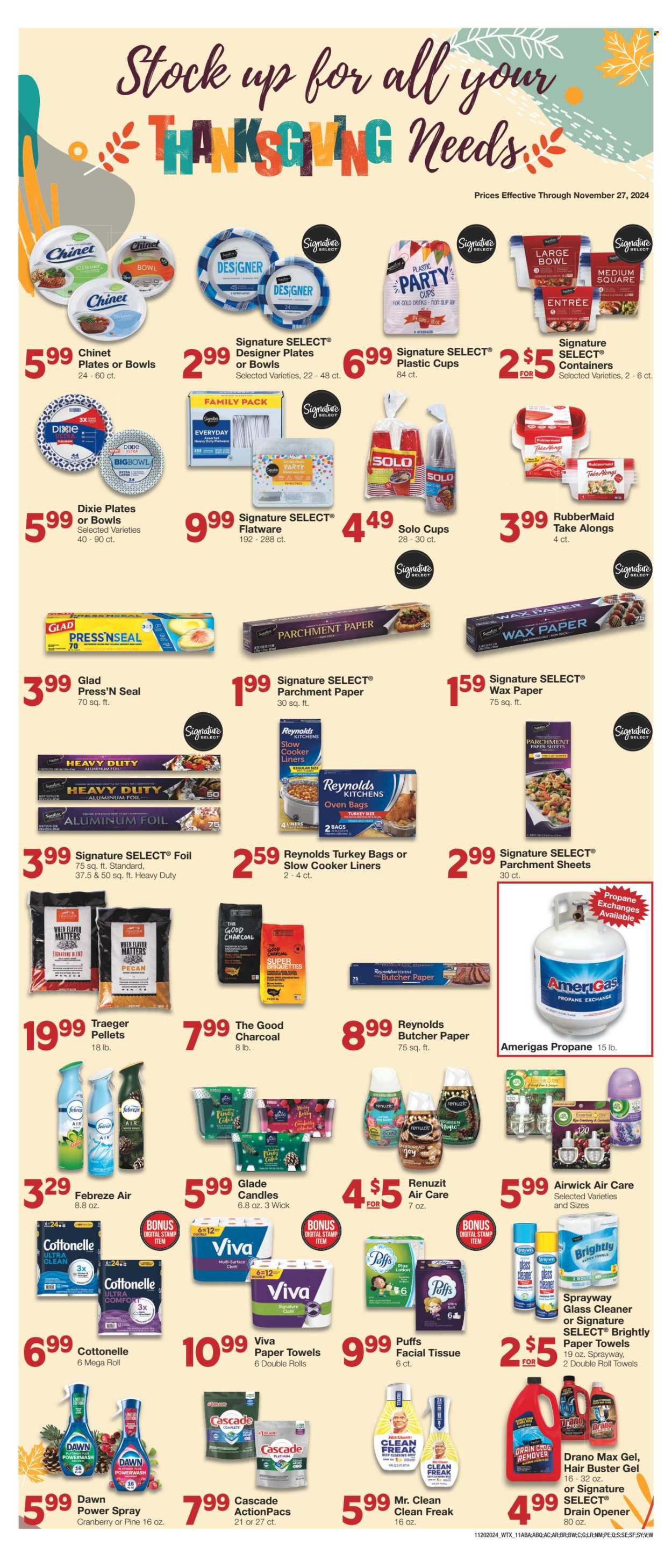 United Supermarkets ad - 11/20/2024 - 11/27/2024. Page 1