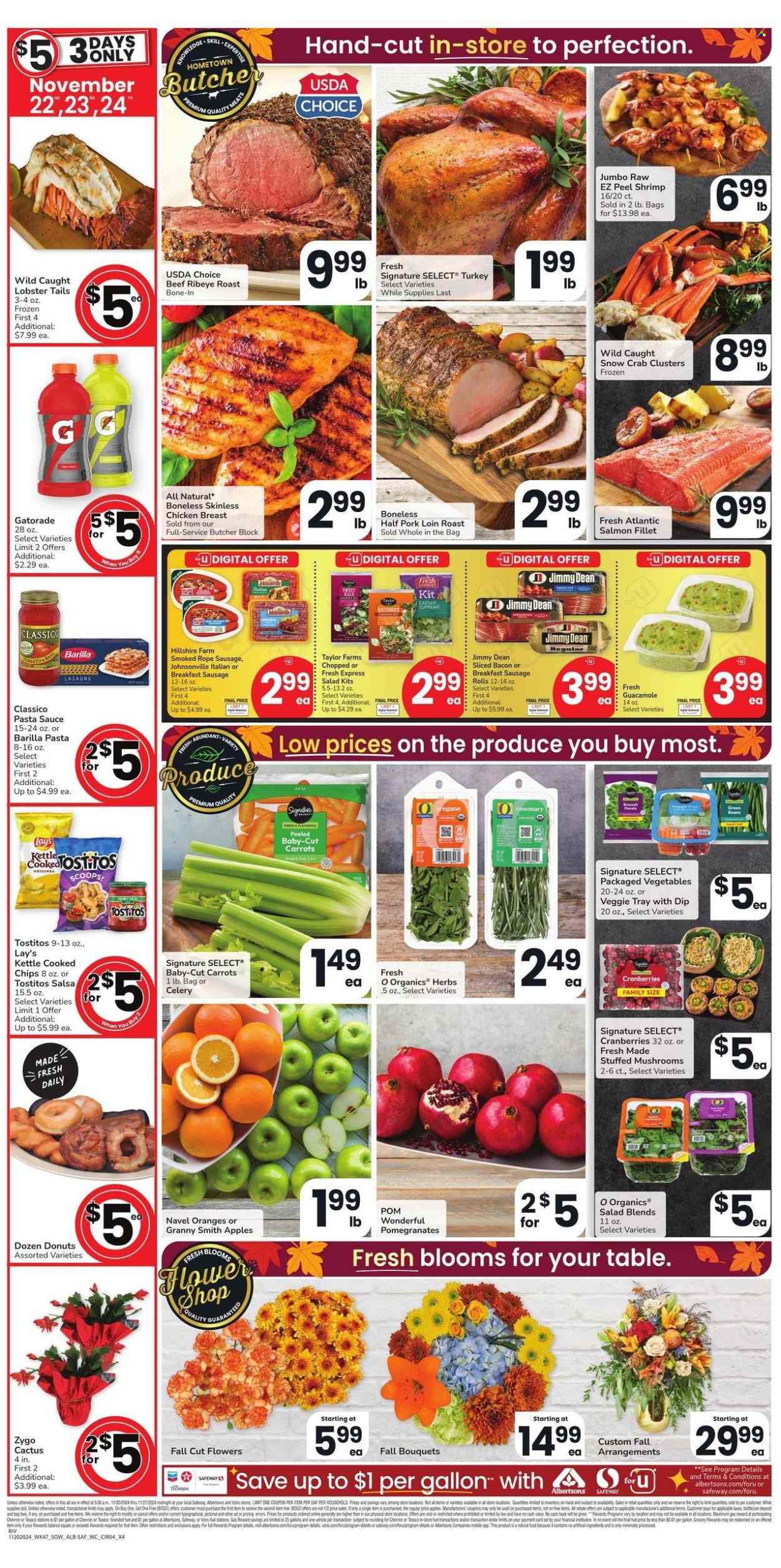 Albertsons ad - 11/20/2024 - 11/27/2024. Page 1