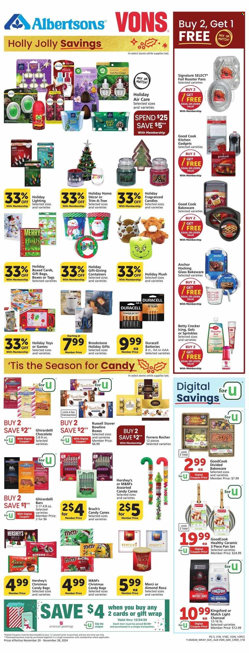 Albertsons ad - 11/20/2024 - 11/28/2024. Page 1