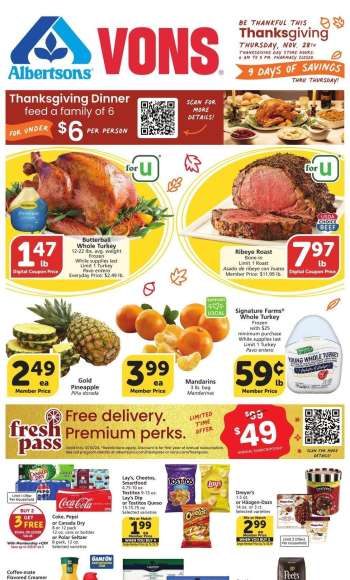 Albertsons Flyer - 11/20/2024 - 11/28/2024.