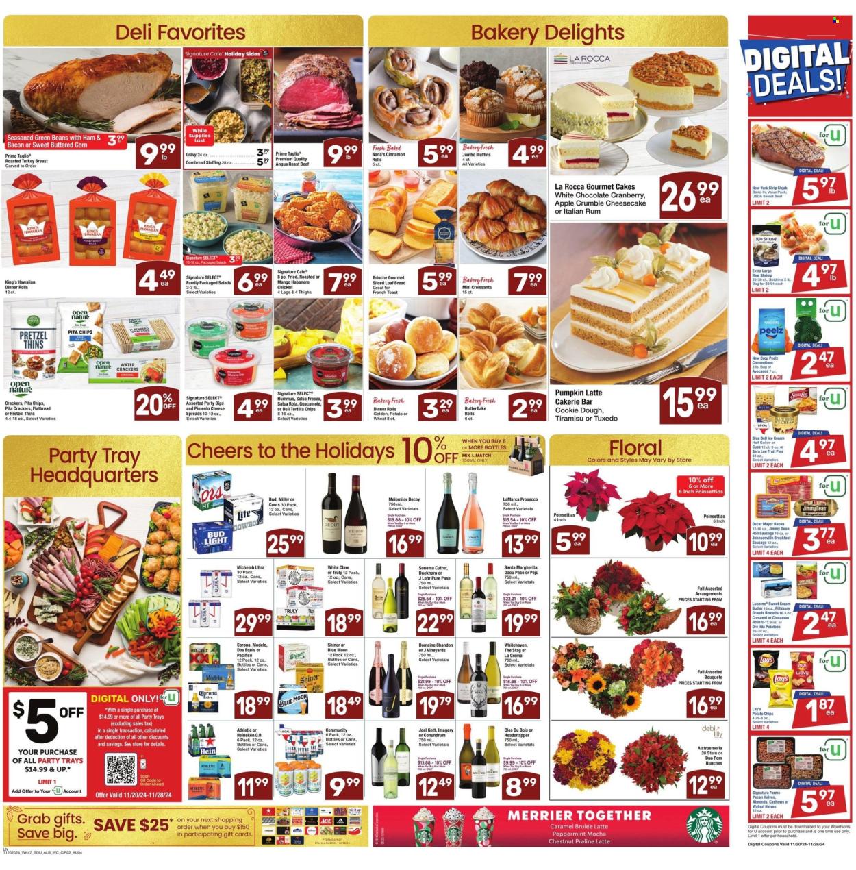 Albertsons ad - 11/20/2024 - 11/28/2024. Page 1